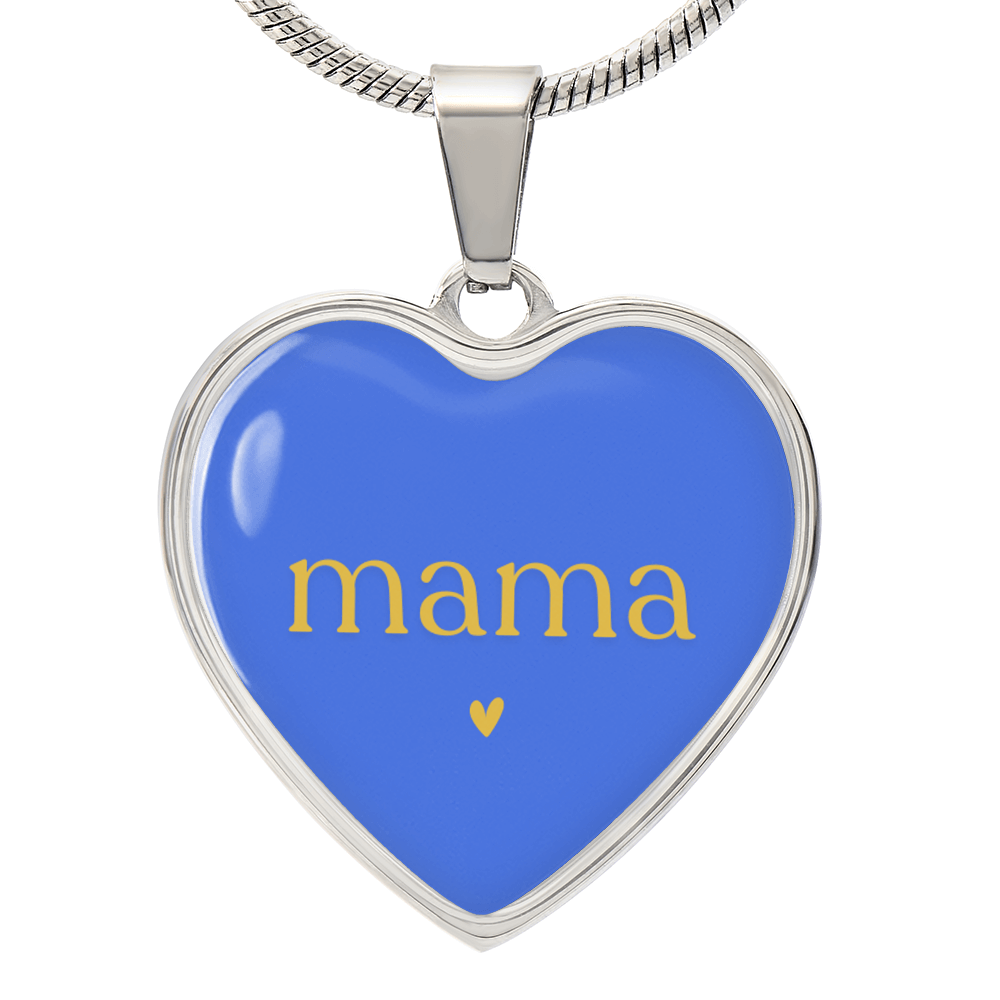 Personalized Mama Charm Graphic Necklace Gift