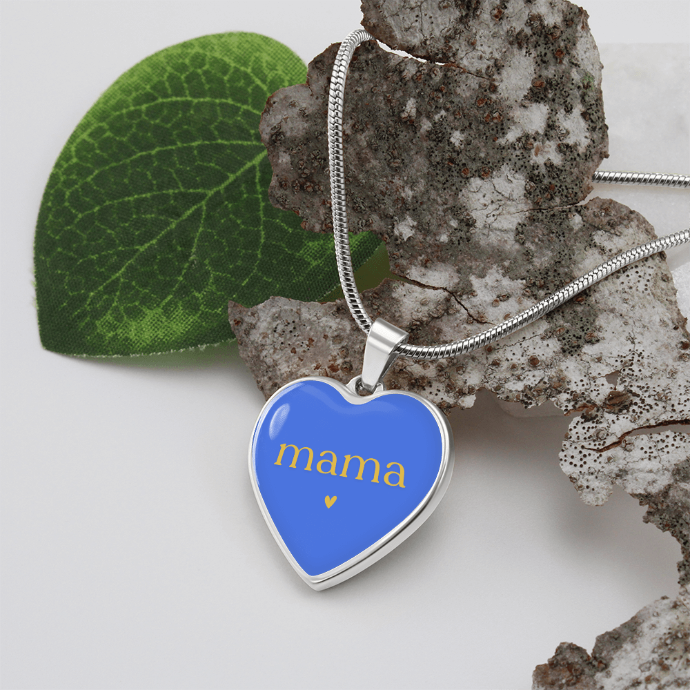 Personalized Mama Charm Graphic Necklace Gift