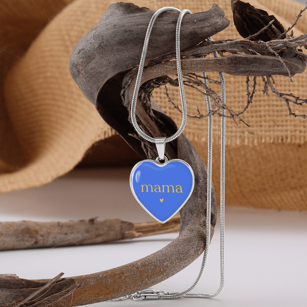 Personalized Mama Charm Graphic Necklace Gift