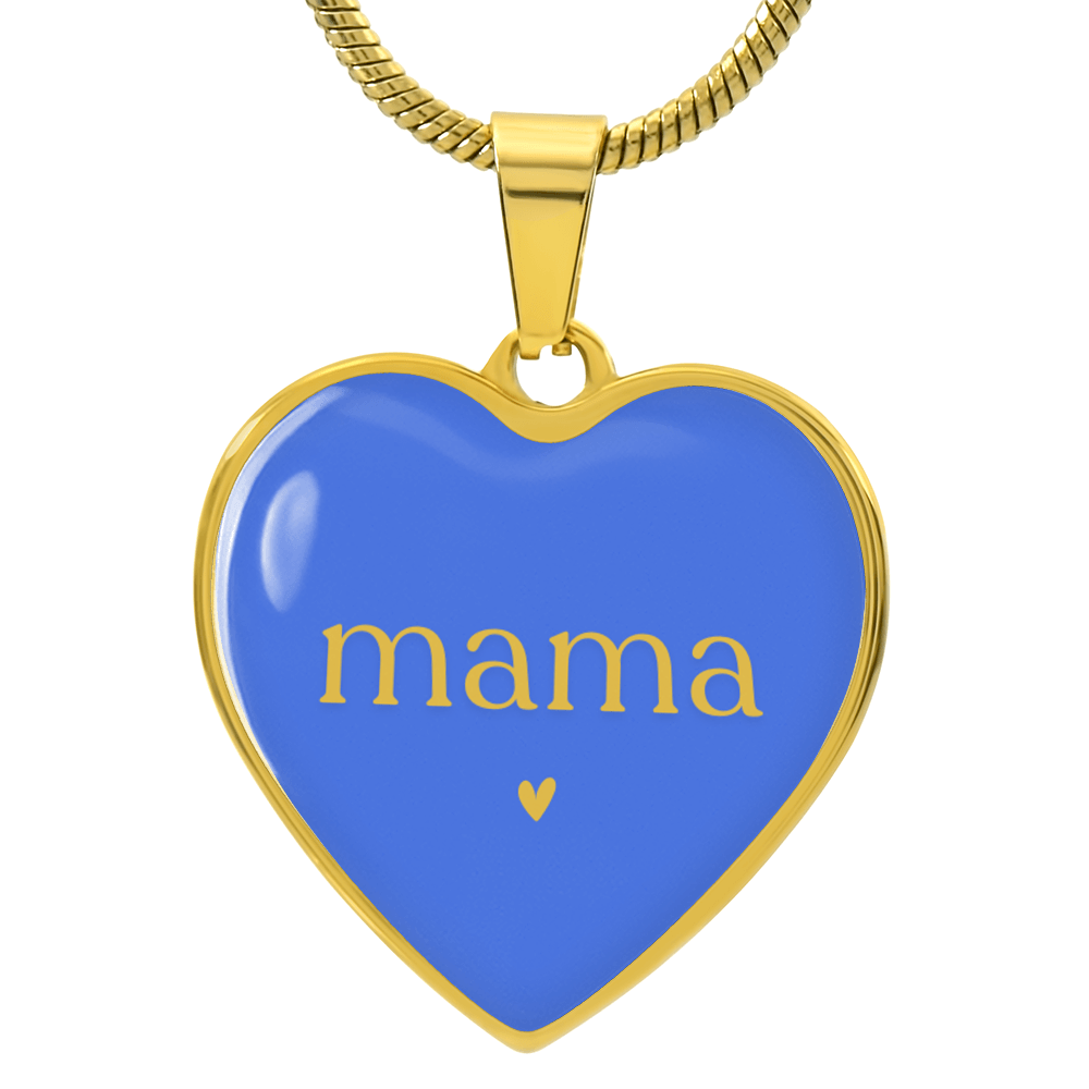 Personalized Mama Charm Graphic Necklace Gift