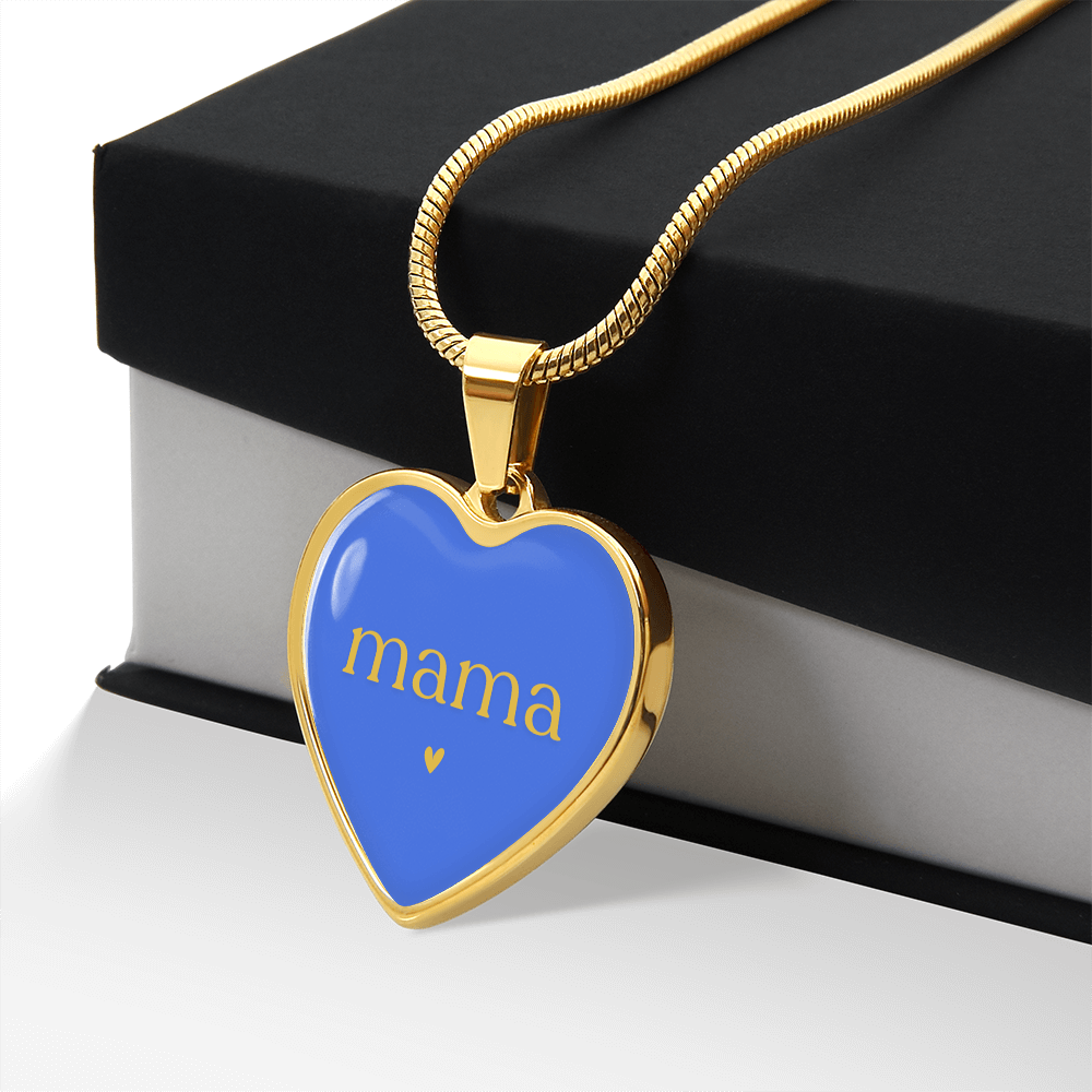 Personalized Mama Charm Graphic Necklace Gift