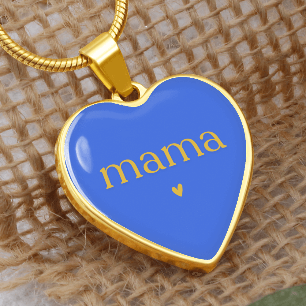 Personalized Mama Charm Graphic Necklace Gift