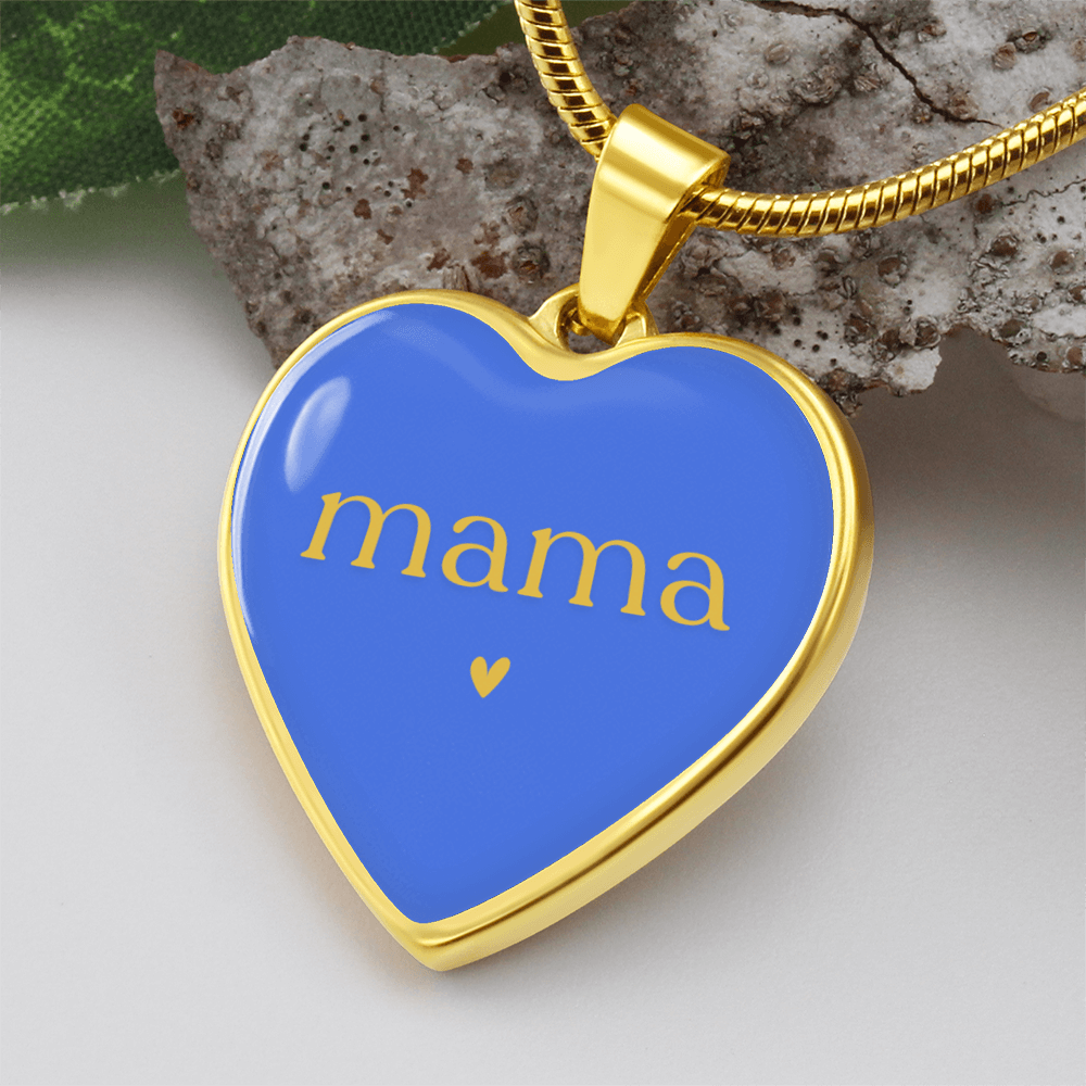 Personalized Mama Charm Graphic Necklace Gift
