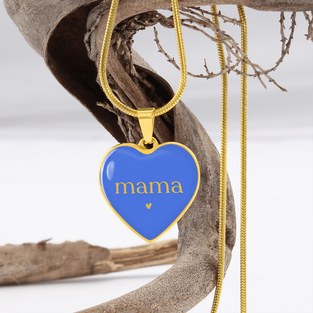 Personalized Mama Charm Graphic Necklace Gift