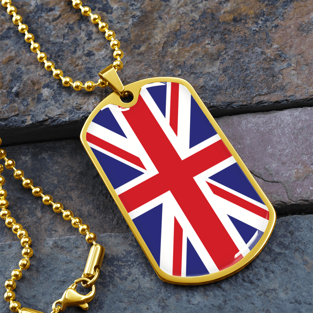England Graphic necklace