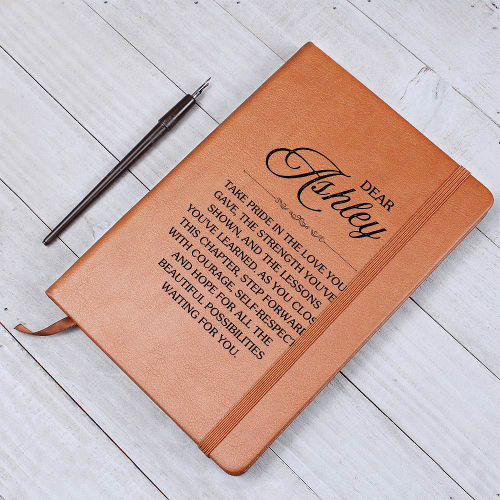 Personalized Break Up Leather Journal Gift