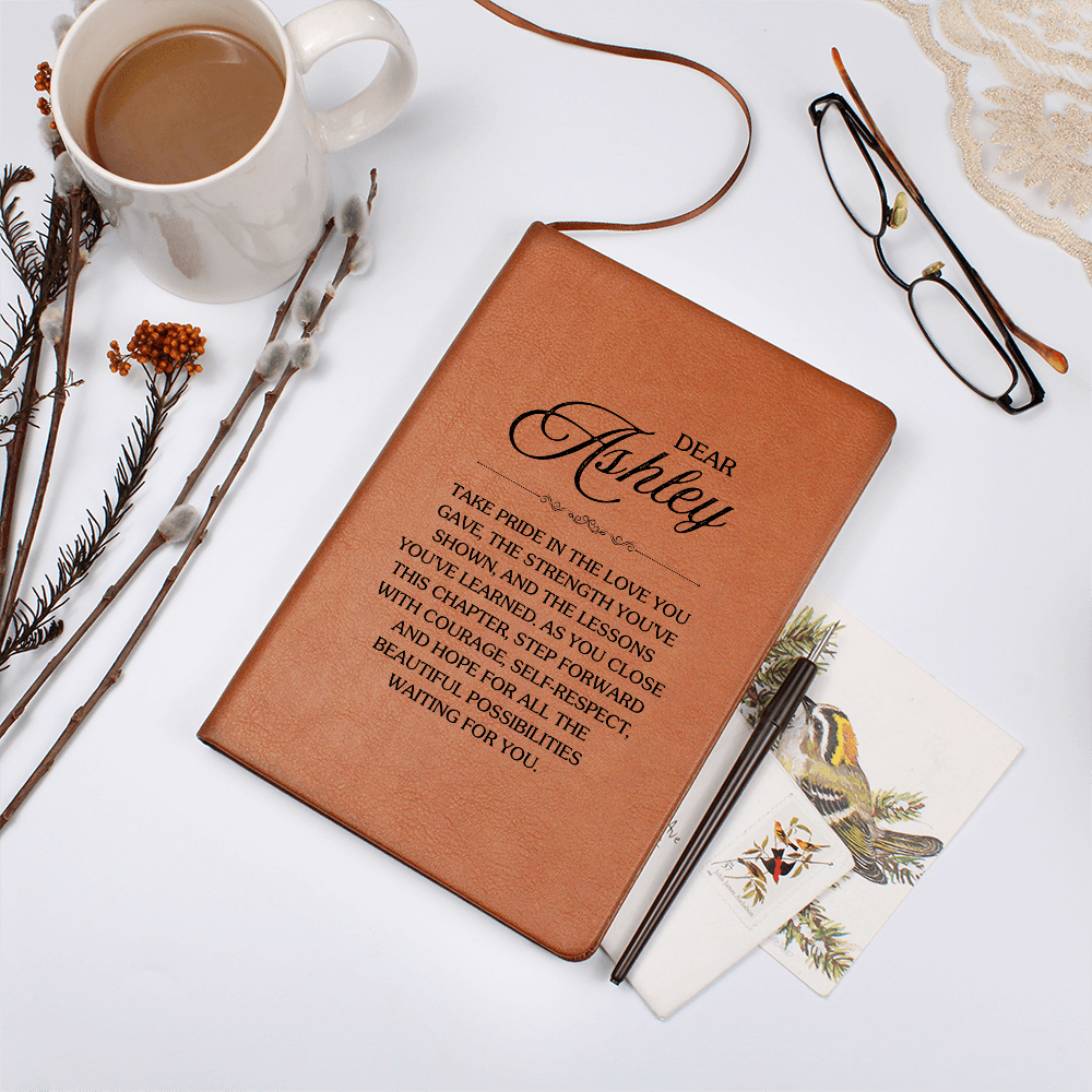 Personalized Break Up Leather Journal Gift
