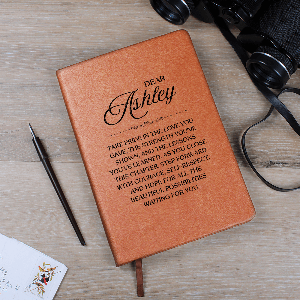 Personalized Break Up Leather Journal Gift