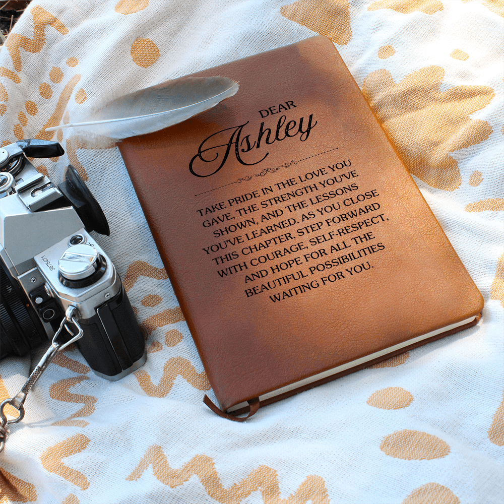 Personalized Break Up Leather Journal Gift
