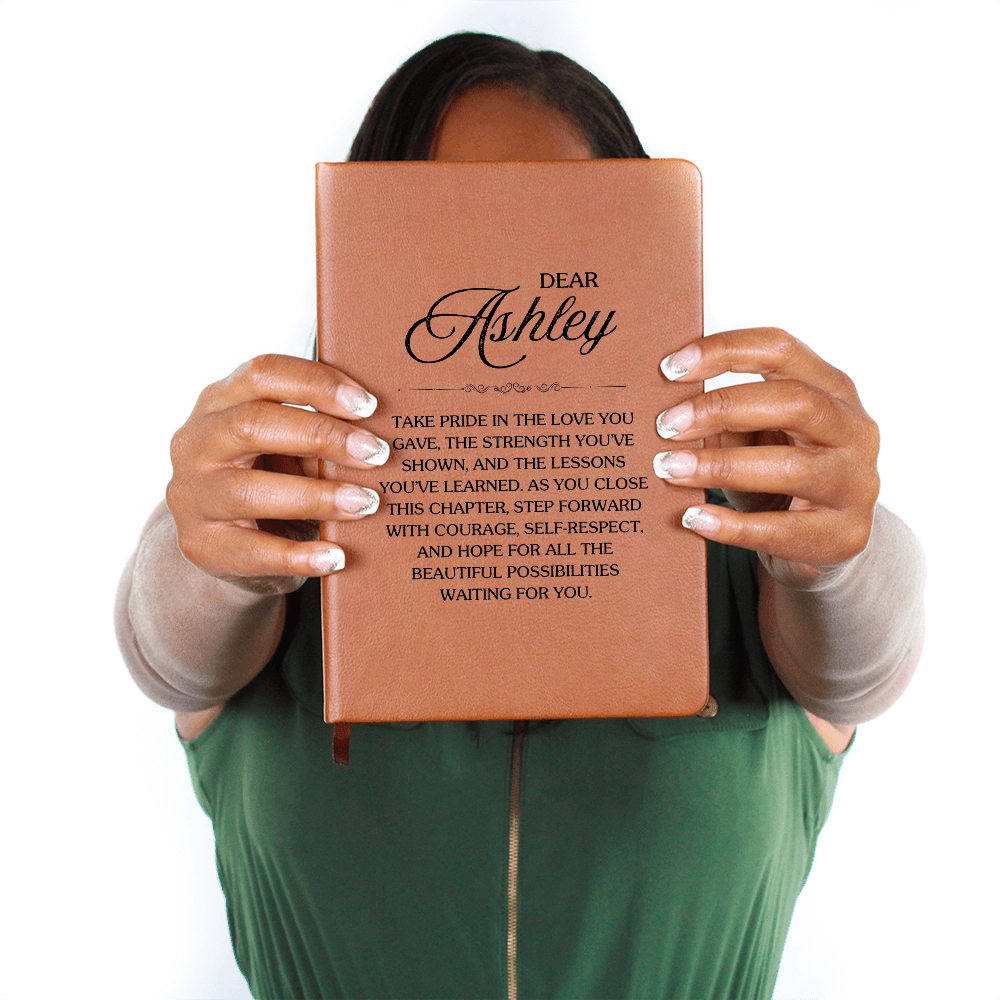 Personalized Break Up Leather Journal Gift