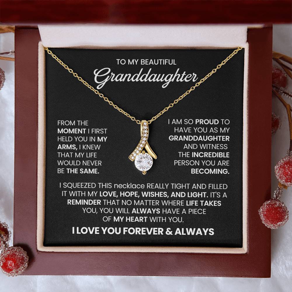 Alluring Necklace Gift For Granddaughter