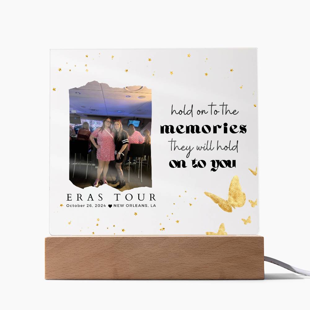 Concert Memory Acrylic Plaque