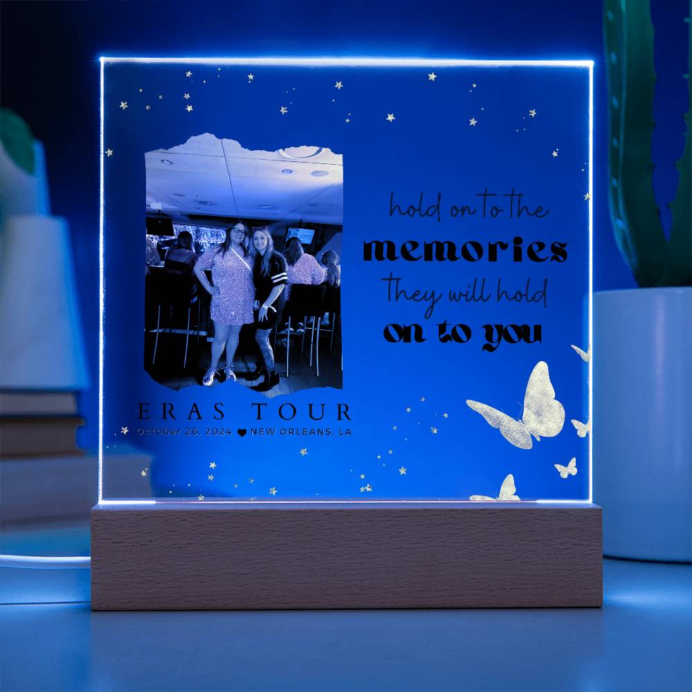 Concert Memory Acrylic Plaque