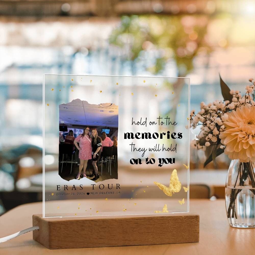 Concert Memory Acrylic Plaque