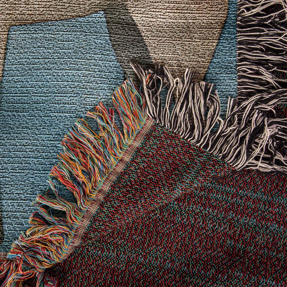 Personalized Woven Blanket Gift