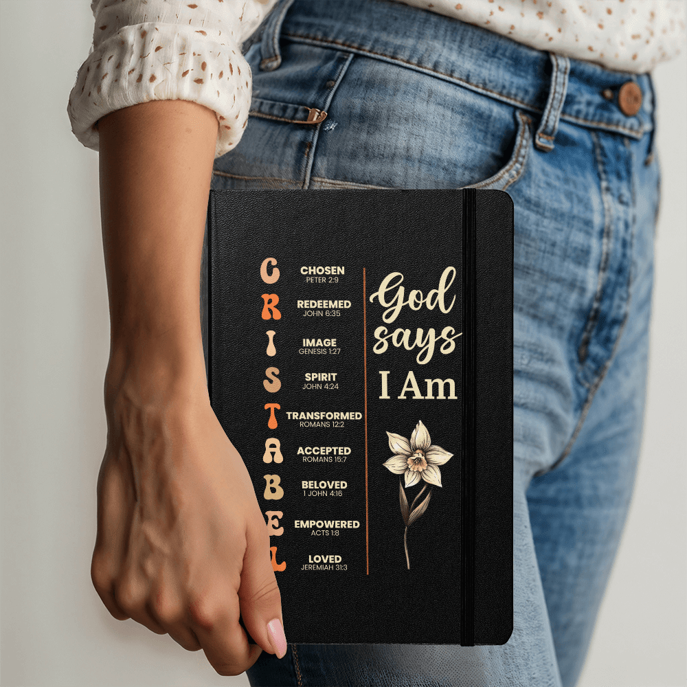 Personalized Bible Verse Journal Notebook For Her