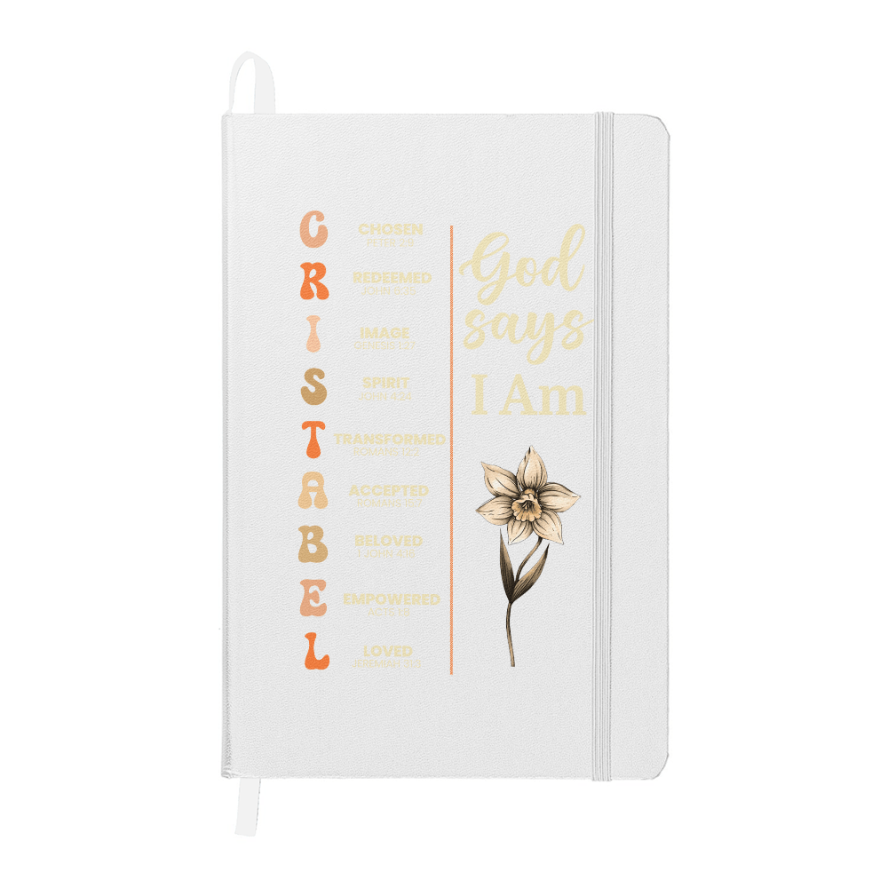 Personalized Bible Verse Journal Notebook For Her