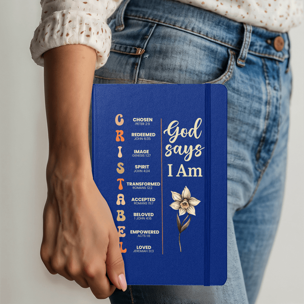 Personalized Bible Verse Journal Notebook For Her