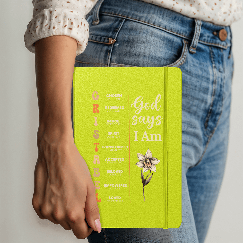 Personalized Bible Verse Journal Notebook For Her