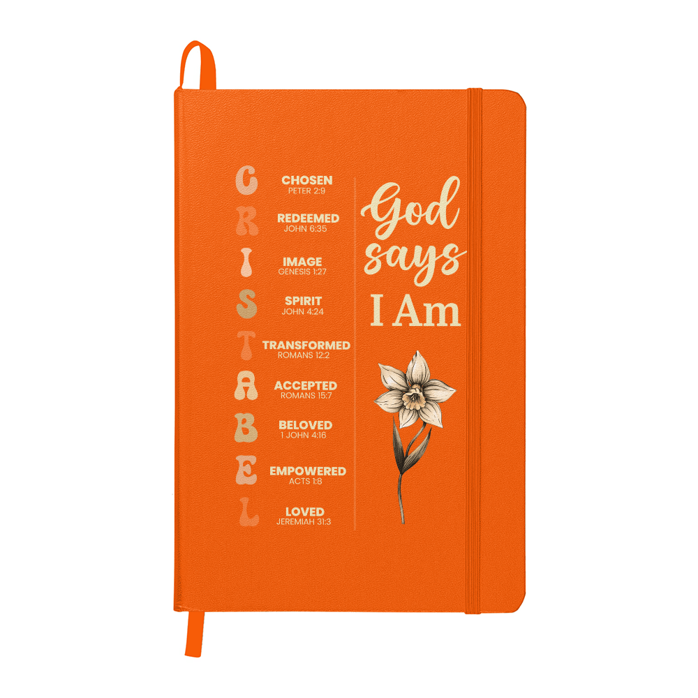 Personalized Bible Verse Journal Notebook For Her