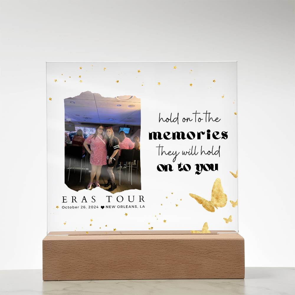 Concert Memory Acrylic Plaque