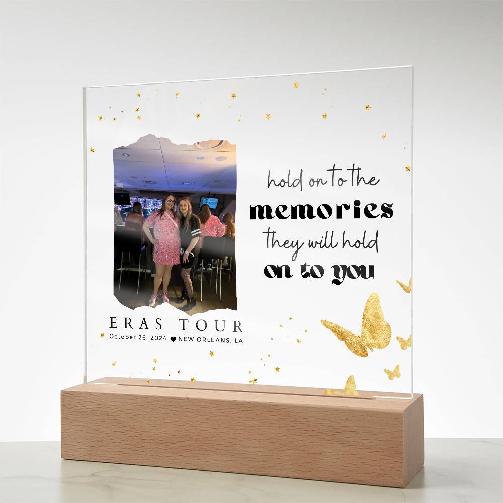 Concert Memory Acrylic Plaque