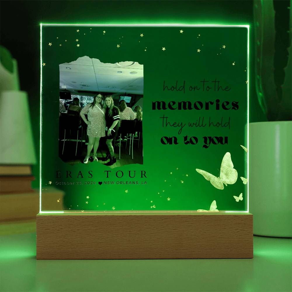 Concert Memory Acrylic Plaque