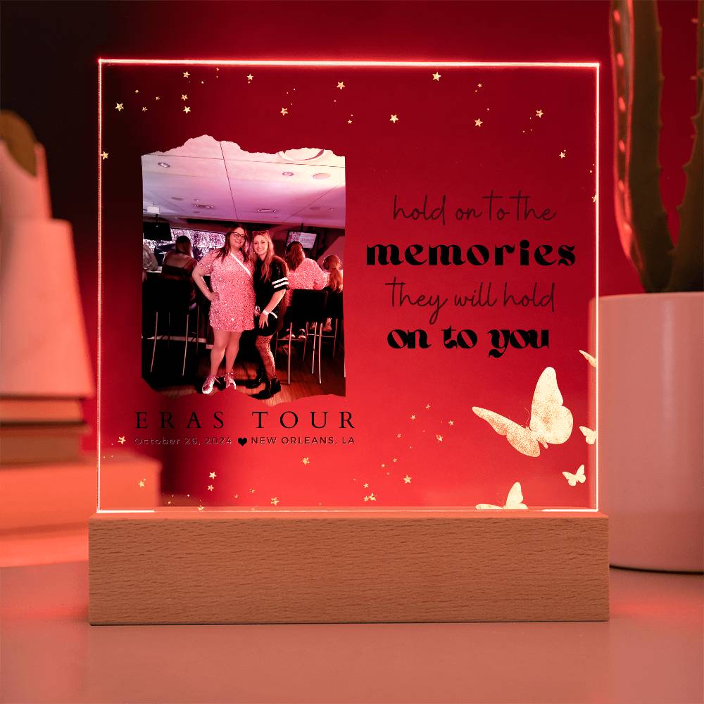 Concert Memory Acrylic Plaque