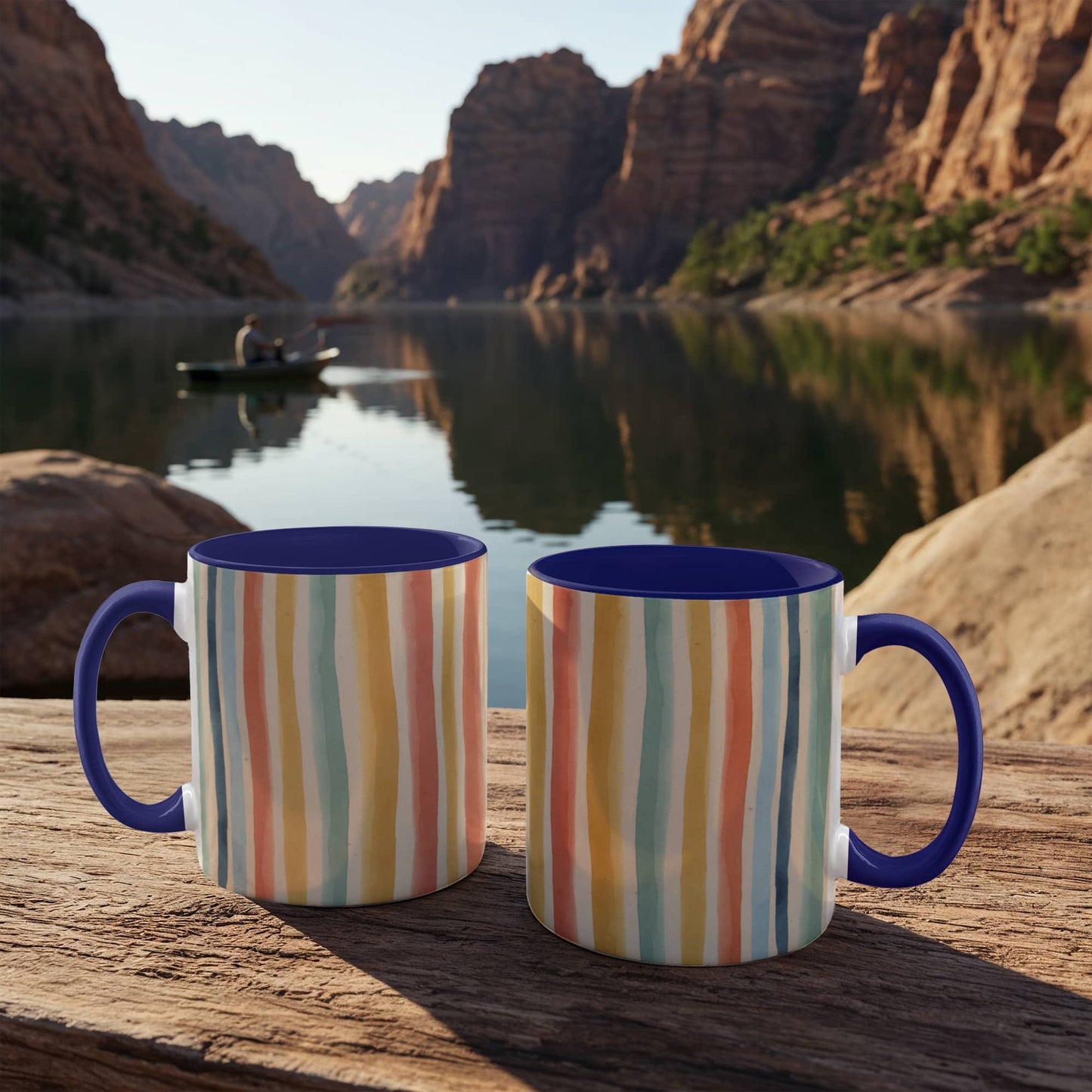 Striped Colorful mugs