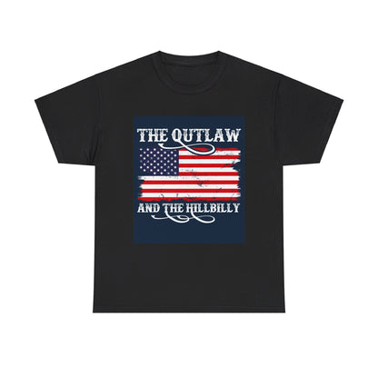 Trump Vance 2024 SVG | I'm With The Outlaw & Hillbilly | MAGA Unisex Cotton Tee