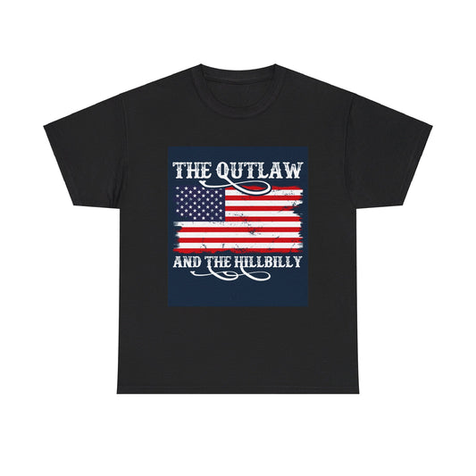 Trump Vance 2024 SVG | I'm With The Outlaw & Hillbilly | MAGA Unisex Cotton Tee