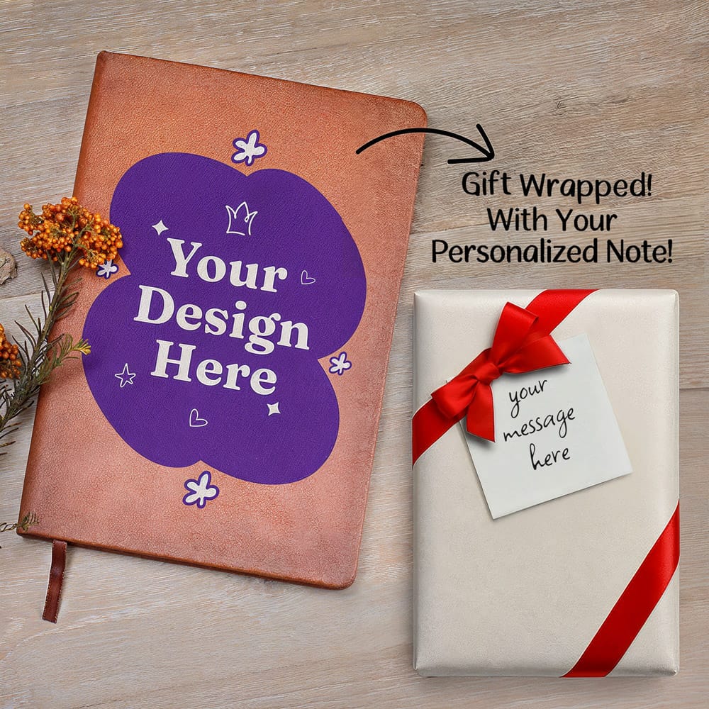 Personalized  Leather Journal for Golf Dad