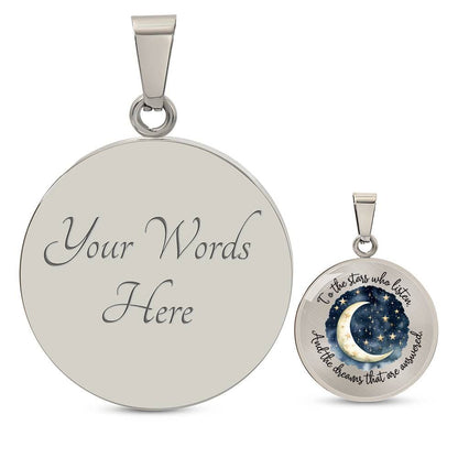 Acotar Graphic Circle Necklace gift