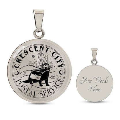 Crescent City Postal Service Graphic Necklace Gift