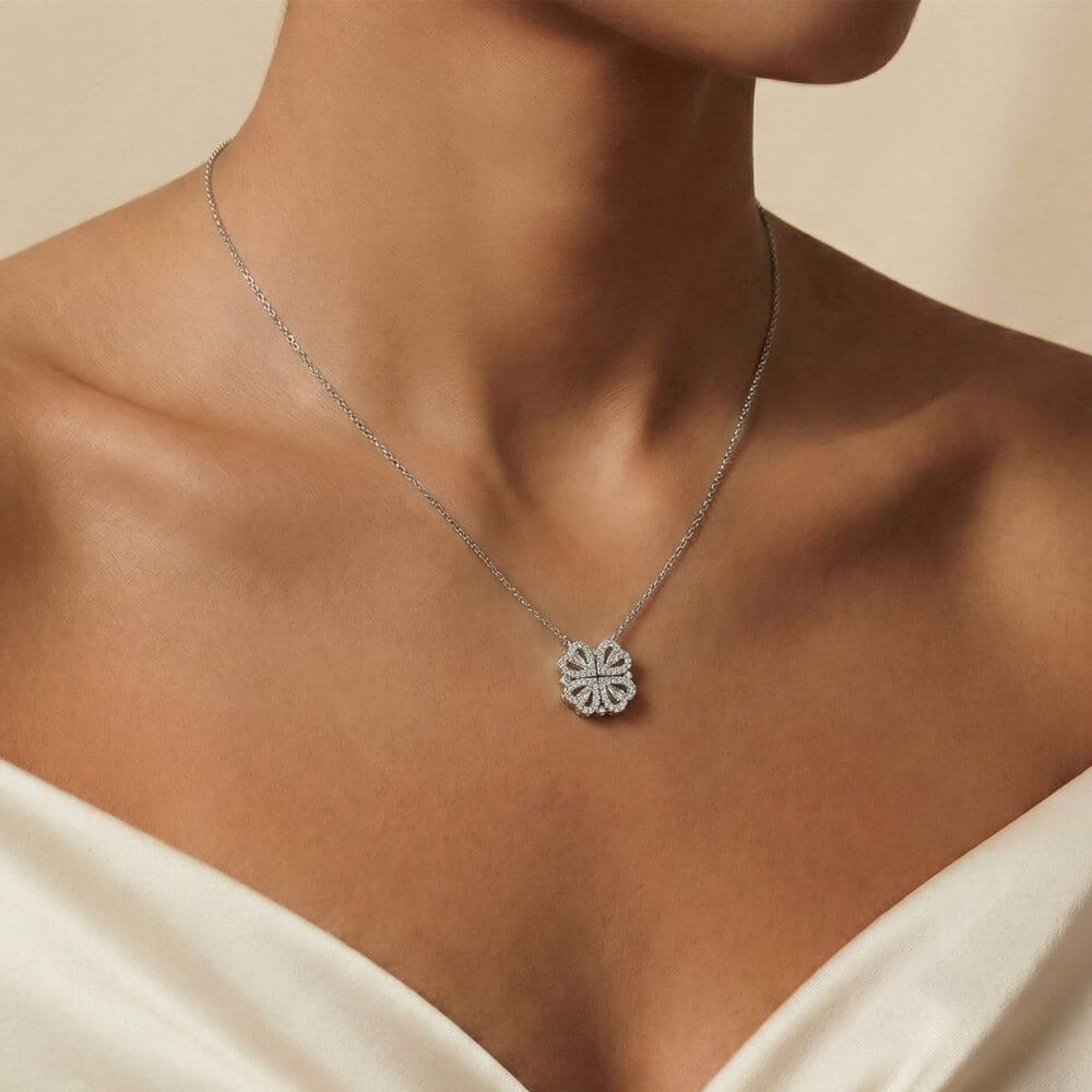 Mom Heart Necklace From Children