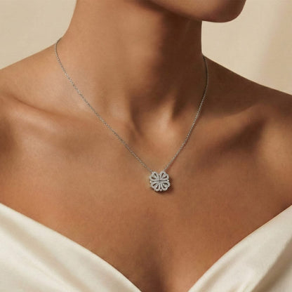 Mom Heart Necklace From Children