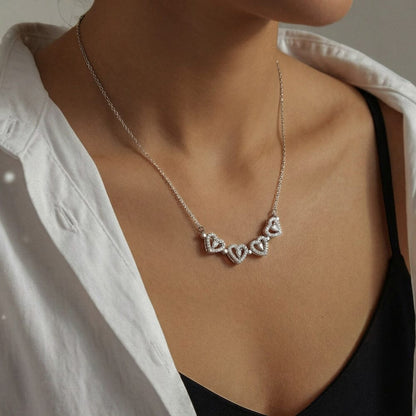 Mom Heart Necklace From Children