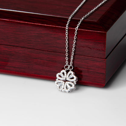 Mom Heart Necklace From Children