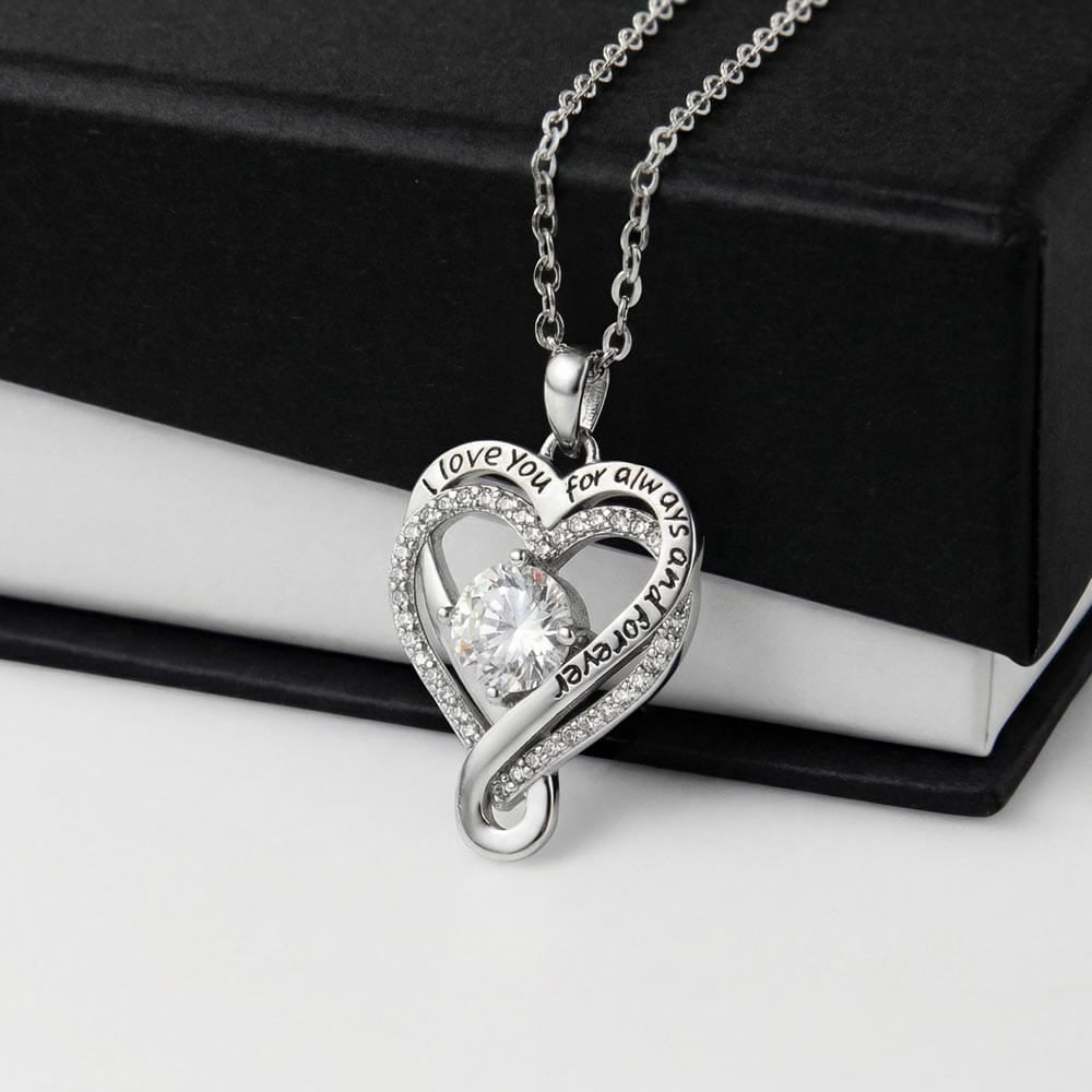 Heart Necklace For Mom From Daughter