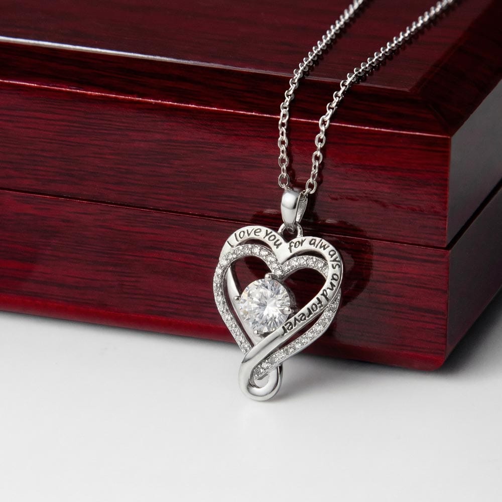 Heart Necklace for Mom