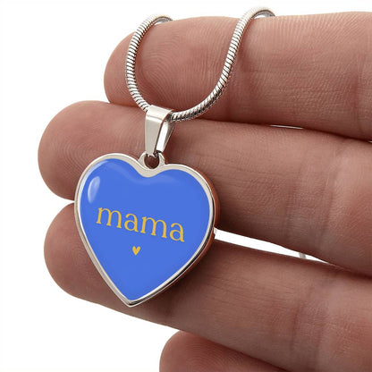 Personalized Mama Charm Graphic Necklace Gift