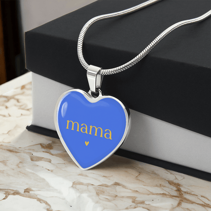 Personalized Mama Charm Graphic Necklace Gift