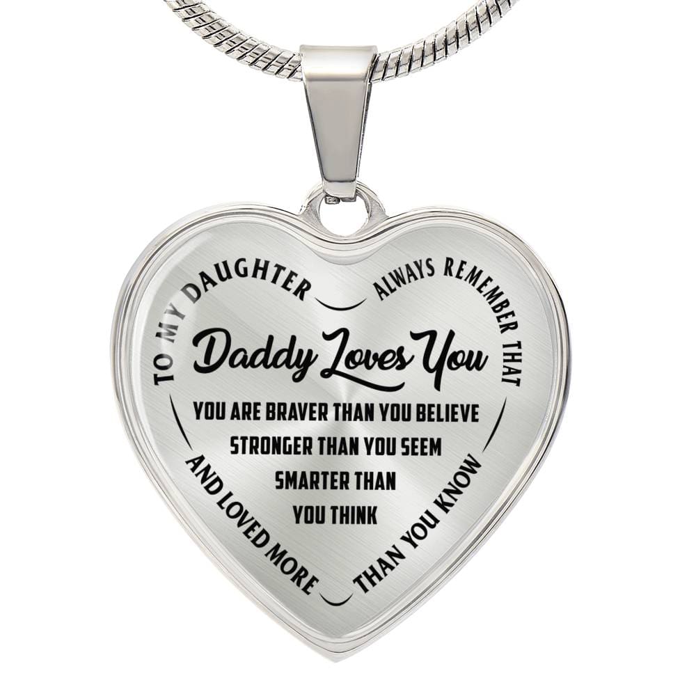 To My daughter Necklace