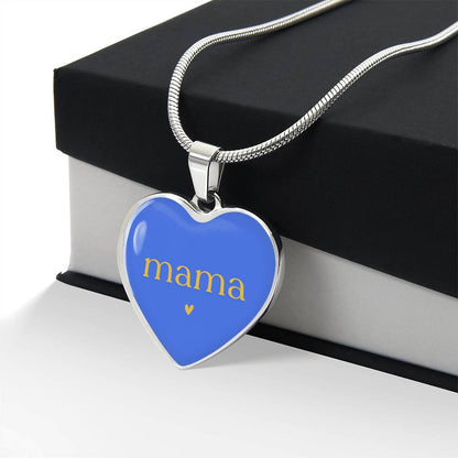 Personalized Mama Charm Graphic Necklace Gift