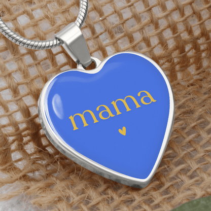 Personalized Mama Charm Graphic Necklace Gift