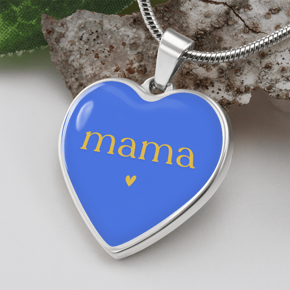 Personalized Mama Charm Graphic Necklace Gift