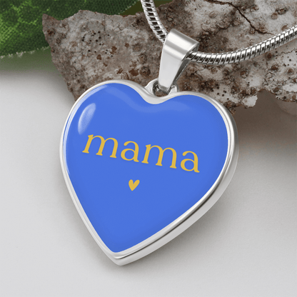 Personalized Mama Charm Graphic Necklace Gift