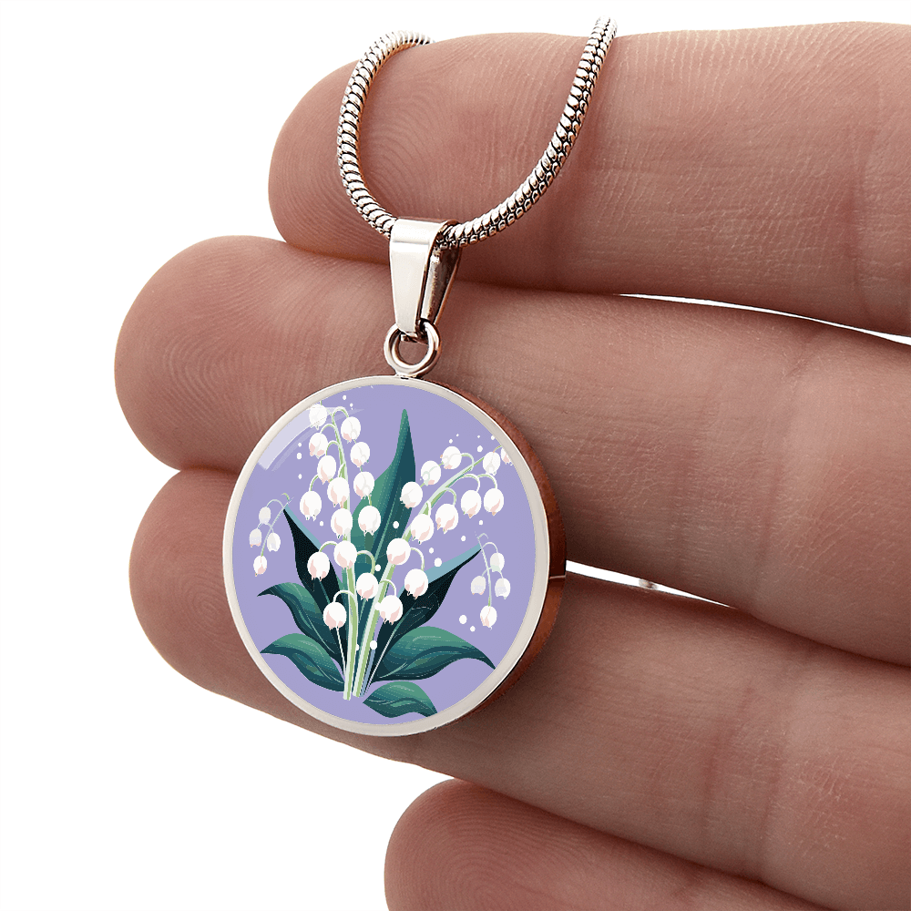 Personalized Birth Month Graphic Necklace Gift