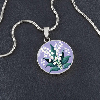 Personalized Birth Month Graphic Necklace Gift
