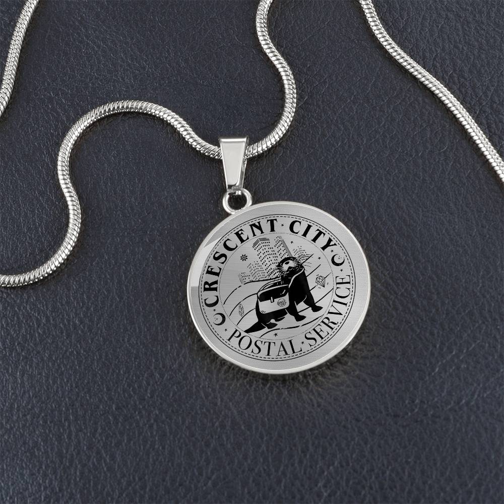 Crescent City Postal Service Graphic Necklace Gift